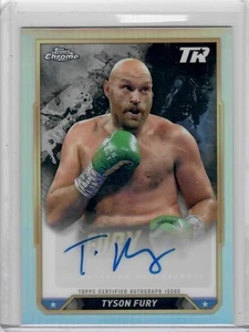Tyson Fury 2024 Topps Chrome Boxing Autograph Refractor #CBA-TFY Auto - Picture 1 of 2