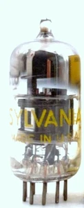 6U8 A TUBE SYLVANIA TESTED & BOXED VINTAGE COMMERCIAL SURPLUS - Picture 1 of 3