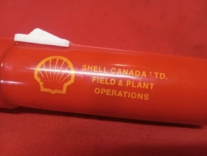 Vintage SHELL Oil Co. Canada LTD Field And Plant Operations Flashlight. - Picture 1 of 9