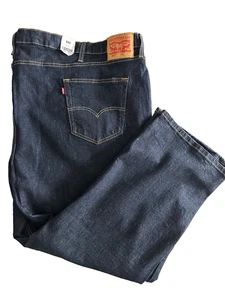 Levi's Men's B&T 541 Athletic Taper Stretch Dark Wash Jeans Size W60 X L30 - Picture 1 of 4