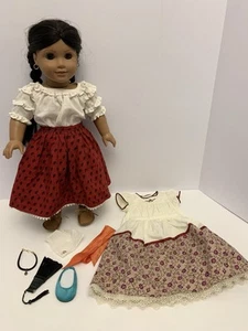American Girl Puppe: Josefina (Pleasant Co., 1997) mit Puppenkleidung & Zubehör - Bild 1 von 11
