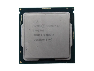 Processore Intel Core i7-9700 3,00 GHz octa-core LGA 1151 socket SRG13 CPU usato - Immagine 1 di 3