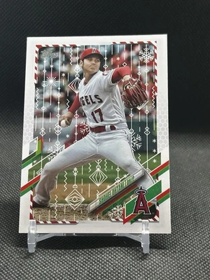 2021 Topps Holiday - #HW80 Shohei Ohtani 🔥⚾️🔥 - Image 1 of 2