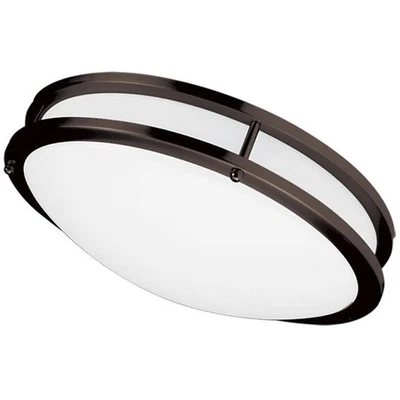 Dainolite Lighting CFLED-C1218-BZ Transitional Flush Mount Bronze - Image 1 of 4
