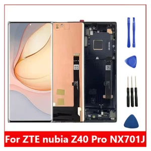 Conjunto digitalizador de pantalla táctil LCD OLED OLED con marco para ZTE nubia Z40 Pro NX701J - Imagen 1 de 3