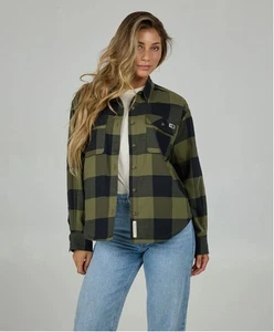 Salty Crew Flanell-Hemd Fathom Olive - Bild 1 von 24
