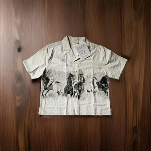 YoungLa camicia abbottonata uomo taglia LG campione Western Urban mod nuova con etichetta - Foto 1 di 9