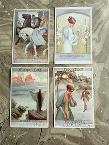 4 ANTIQUE POSTCARDS HUGO WOLF SCHUMANN CIRCA 1900 - Picture 1 of 6