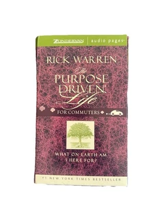 Audio Book Purpose Driven Life Rick Warren Cassette Tapes Abridged Free Ship - Picture 1 of 14