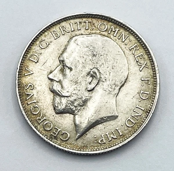 GEORGE V SILVER TWO SHILLINGS COIN 1916 FLORIN - Image 1 of 2