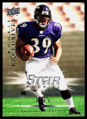 2008 Upper Deck Rookie Exclusives #RE42 Ray Rice - Image 1 of 2
