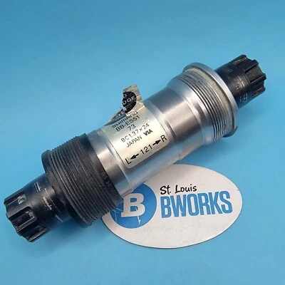 Shimano BB-ES51 Octalink V2 Bottom Bracket 73x121mm English Thread SMOOTH!  l30 - Image 1 of 2