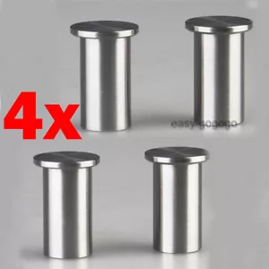4Pcs Kleiderhaken Handtuchhalter Haken Garderobenhaken Aufhänger Edelstahl DE - Bild 1 von 5
