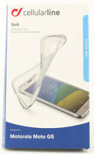 Cellularline Soft Handy Hülle Motorola Moto G5 Cover Tasche Schutz Case 305