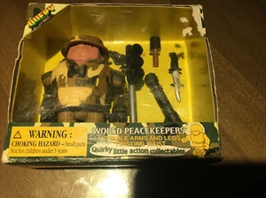Figura de soldado coleccionable Quepy World Peacekeepers equipo antitanque nueva en caja. - Imagen 1 de 7