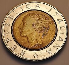 500 liras Italia 1992 EBC