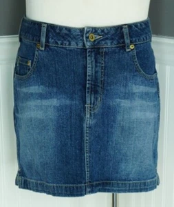Silver Jeans Women's Vintage Denim Skirt Size 29 100% Cotton Mini  - Picture 1 of 4
