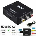 Composite CVBS with USB Cable Converter Mini HDMI To RCA AV For HD TV 1080P