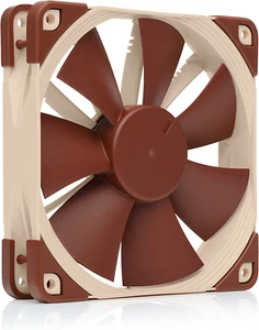 NF-F12 PWM, Ventola Silenziosa Di Qualità Premium, 4-Pin (120 Mm, Marrone) - Foto 1 di 12