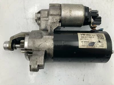 2014 Audi A8 3.0L  Engine Starter Motor 45K Miles Gas Auto Start/Stop 06E911021F Foto 1 de 4