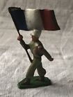 Figurines Starlux: soldat français Legionnaire porte-drapeau, légion