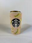 Starbucks Pink Banana Ceramic Insulated Travel Coffee Tumbler 2015 Siren Logo