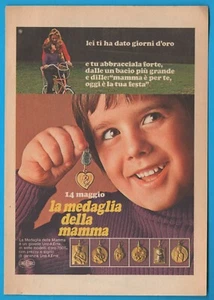 UNOAERRE: La Medaglia della Mamma pubblicità advertising werbung clipping MA1474 - Picture 1 of 1