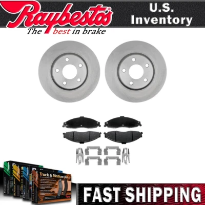 Kit de rotores de freno delanteros pastillas de freno de cerámica para Pontiac Firebird 1998-2002 Foto 1 de 4