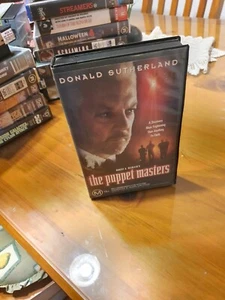 The Puppet Masters, Donald Sutherland, VHS Tape, Vintage Video, Movie, 1994 RARE - Picture 1 of 3