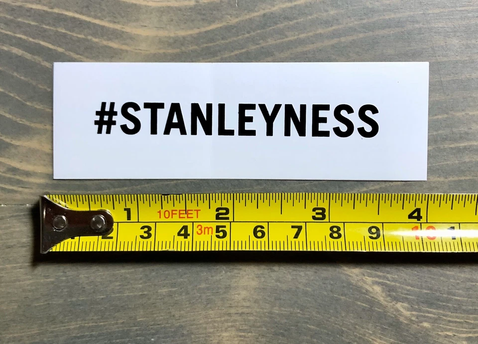 Stanley Pegatina Calcomanía Herramientas Taladro Llave Caja Sierra Mesa Tienda Accesorios Foto 1 de 1