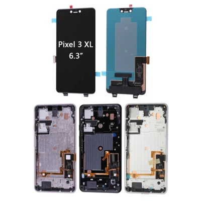 LCD Screen Display Touch Digitizer Assembly Replacement For Google Pixel 3 XL - Image 1 of 4