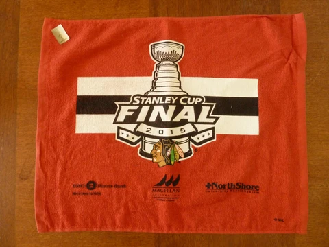 Chicago Blackhawks Stanley Cup Finals Rally Towel 2015 Cover