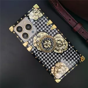 Per vari telefoni anello custodia ragazza antiurto cover staffa classico lusso - Foto 1 di 15