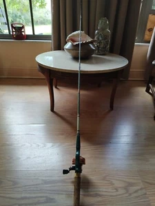 Vintage Garcia Abu Rod And 150 Spin Cast Reel 8229 A Conolon - Picture 1 of 8