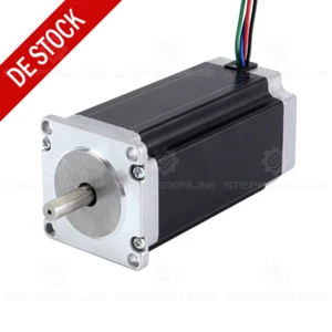 Motore passo-passo Stepperonline Nema 23 3Nm 57x113 mm Φ8 mm 4,2A motore passo-passo CNC - Foto 1 di 6