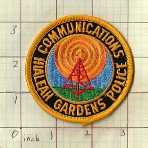 Patch polizia Hialeah Gardens Florida Communications bg20 - Foto 1 di 1