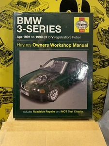 NEW- BMW 3-Series Petrol Apr 1991 to 1999 (H to V Reg) Haynes Repair Manual 3210 - Picture 1 of 1