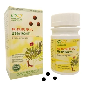 Gui Zhi Fu Ling Wan - Uter Form - Auténtica fórmula herbal TCM - Green Nature - Imagen 1 de 2