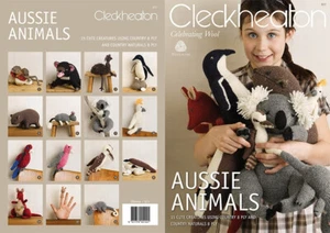 Aussie Animals Knitting Pattern Book 15 Soft Toys 8 Ply Wool or Yarn #977 - Picture 1 of 6