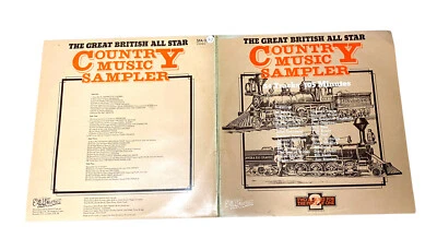Various The Great British All Star Country Music Sampler (2 x LP) 34 tracks - Image 1 of 4