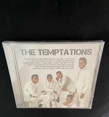 THE TEMPTATIONS ICON GREATEST HITS UNOPENED BRAND NEW CD 2010 FREE SHIPPING - Image 1 of 3
