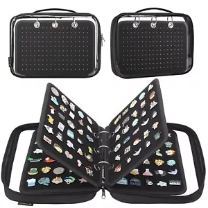 Enamel Pin Display Pages Pin Carrying Case, Pins Collection Storage Organizer... - Picture 1 of 7