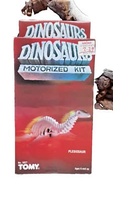 Tomy 1981 Dinosaurs PLESIOSAUR Motorized Kit 5027 unopened (RO-10 - Image 1 of 4