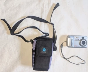 Cámara digital Olympus Camedia D-595 zoom 5,0 MP + Estuche para cámara de viaje Minolta - Imagen 1 de 23