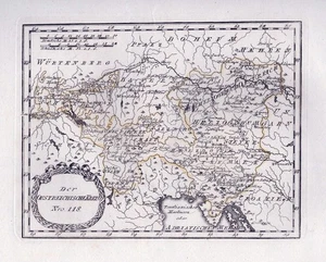 Steiermark Kärnten Krain Görz Slovenia Slowenien Tirol Südtirol Karte map Reilly - Picture 1 of 1