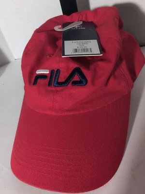 Nuevo FILA Heritage Bordado Logo Algodón Hombre Mujer Gorra Sombrero Foto 1 de 4