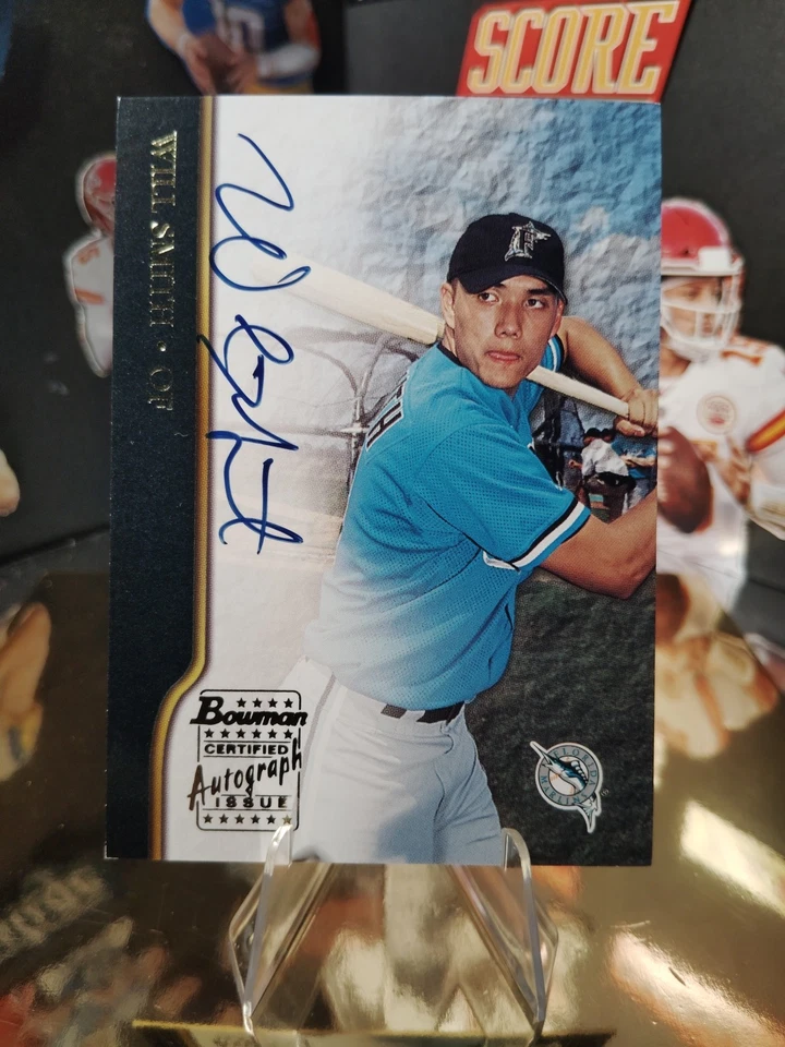 Will Smith Card 2002 Bowman Autographs #BAWS - Image 1 of 4