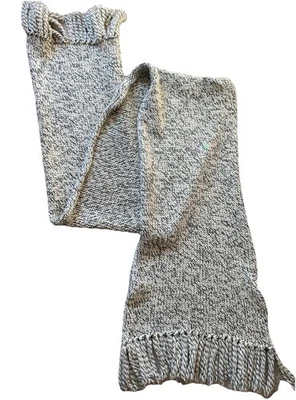 Vanessa Bruno, Chunky Wool Knitted Large, Fashionista Scarf 36” X 80” - Image 1 of 4