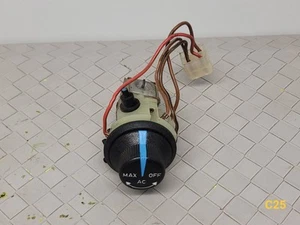 1978 PORSCHE 924 AC SWITCH CONTROL UNIT KNOB OEM - Picture 1 of 8
