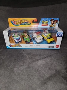 🔥2025 Hot Wheels Racer Verse “Toy Story Buzz, Woody, Jessie & Space Alien🔥 - Picture 1 of 7